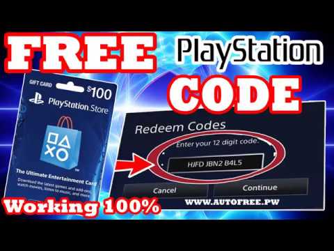 free playstation 4 redeem codes